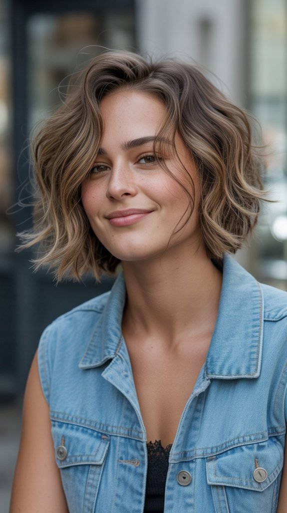 Messy Textured Bob