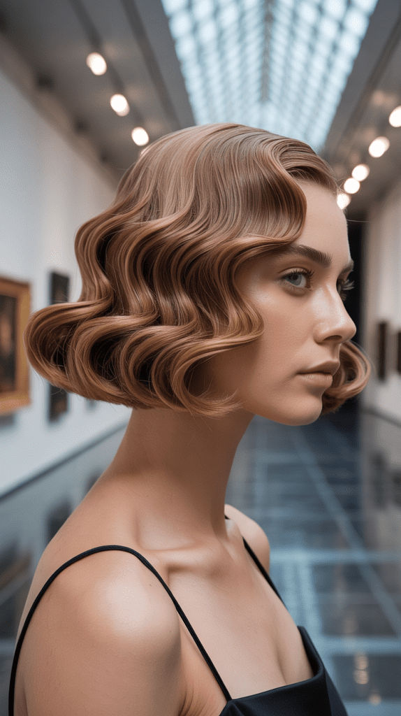 Sculptural Wave Bob