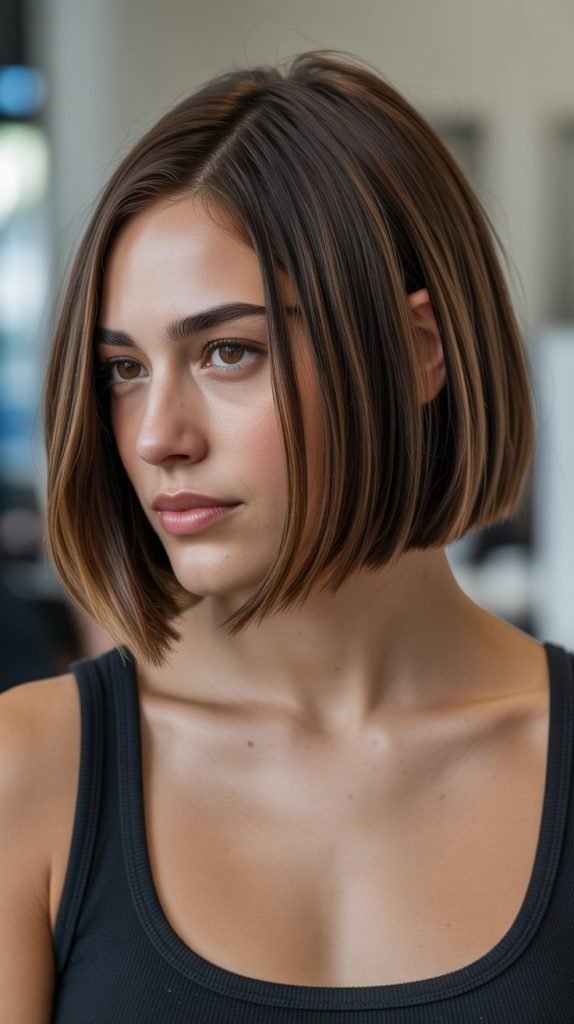 Cocoa Brown Lowlights for Neutral Depth