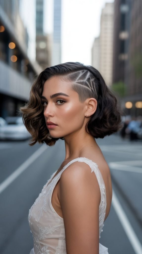Slicked-Back Undercut Style