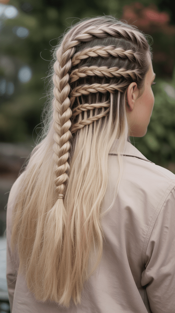  Braided Bangs