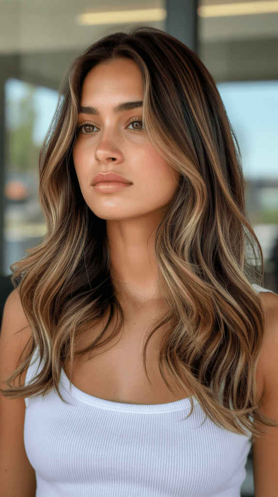  Golden Caramel Foilayage