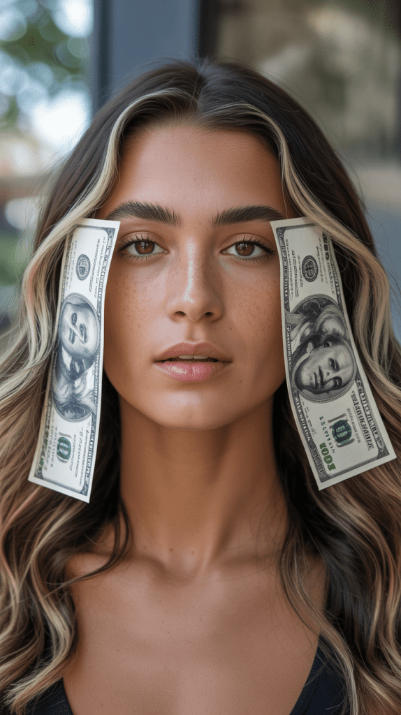 Vanilla Blonde Money Pieces