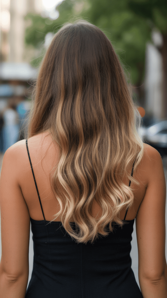 Sun-Kissed Blonde Tips