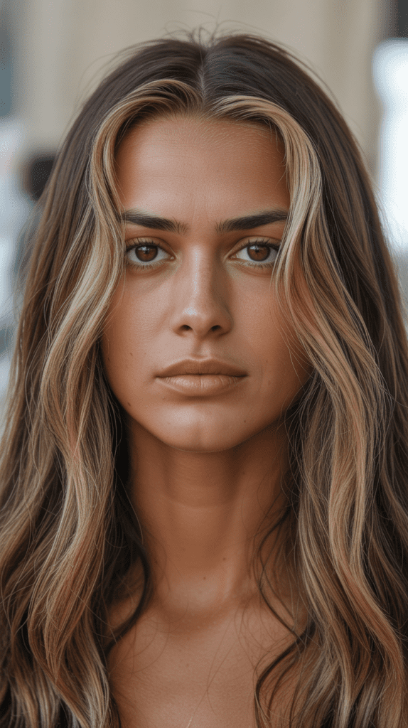 Buttery Blonde Face-Framing Pieces