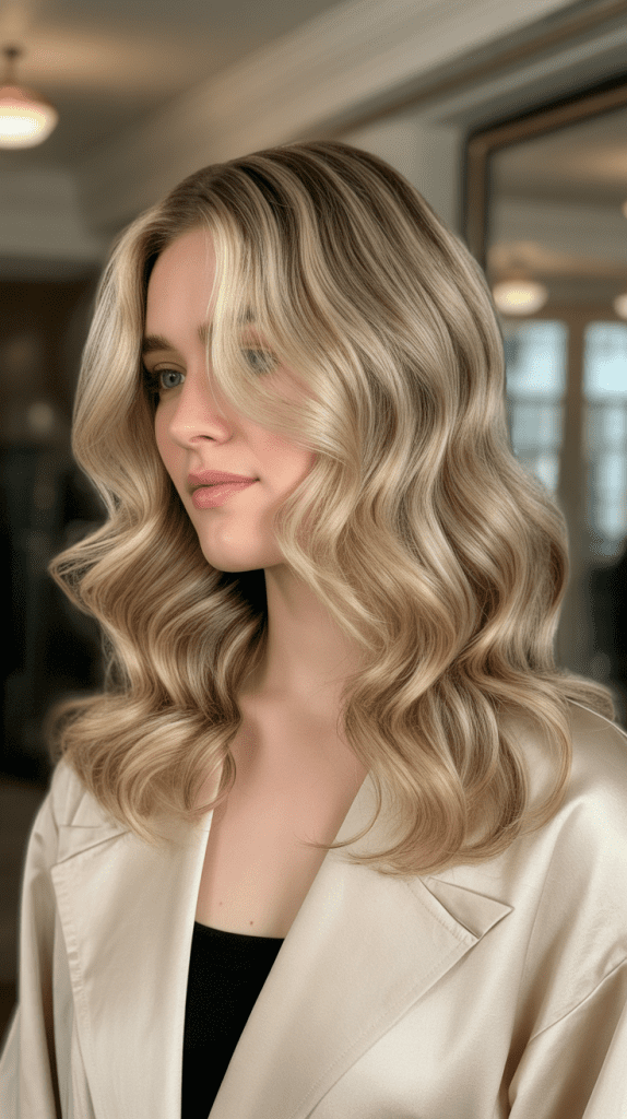 Champagne Blonde Highlights