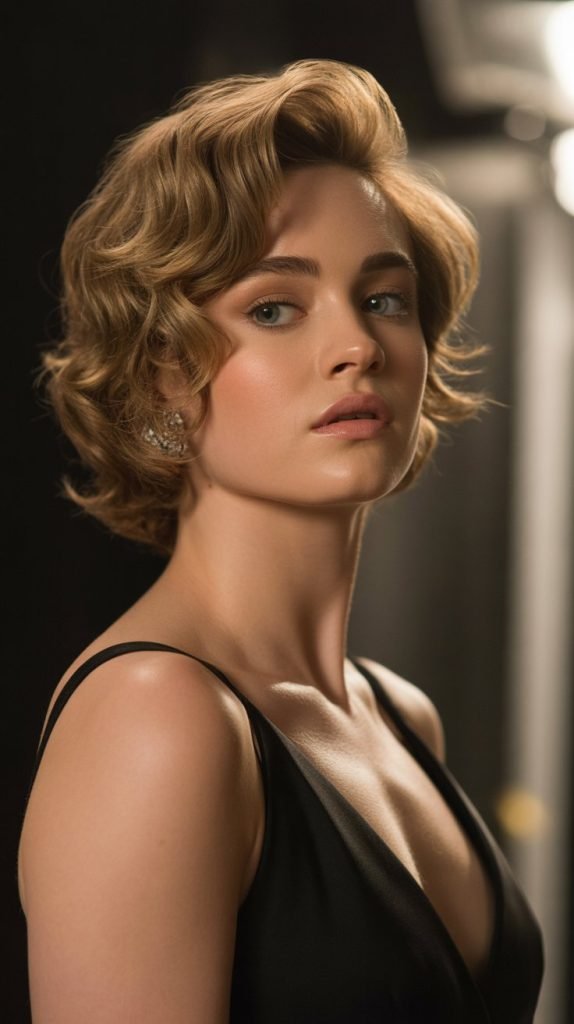Wavy Pixie Styling for Special Occasions
