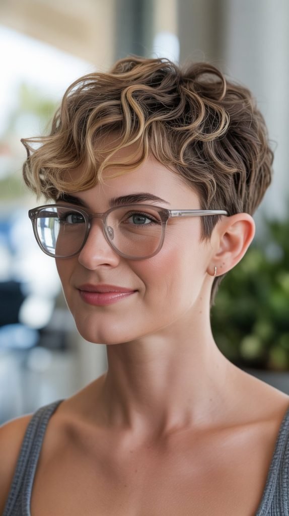 Wavy Textured Pixie