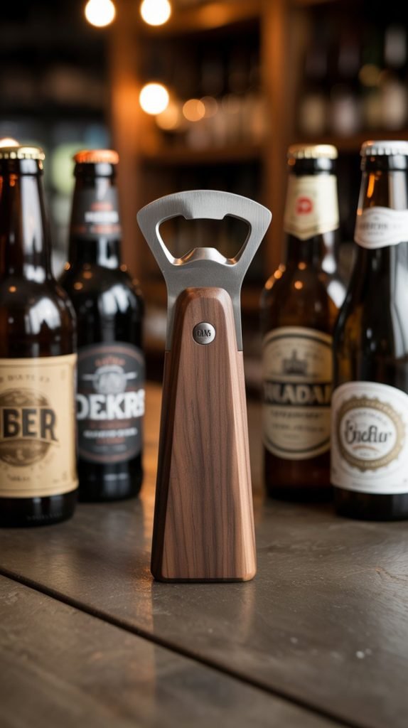 30. Wooden Bottle Openers