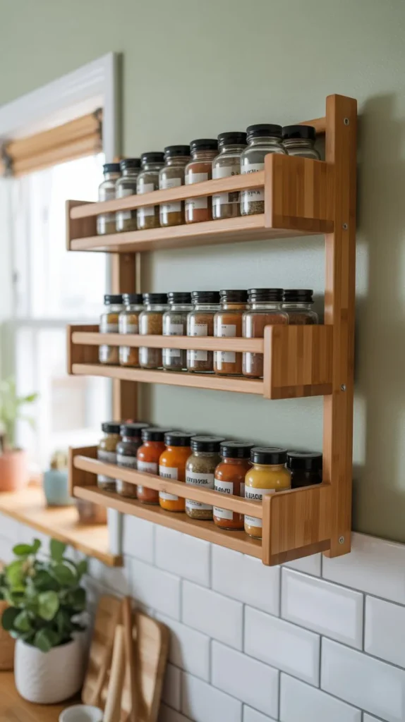 Wooden Spice Racks