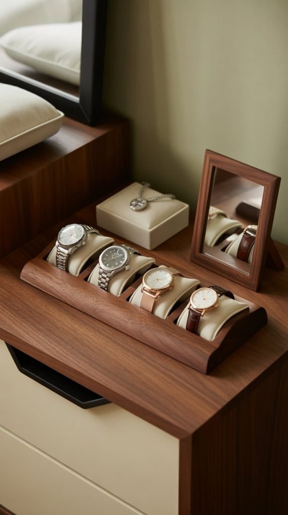 31. Wooden Watch Stands