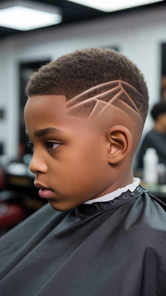 Buzz Cut with Design