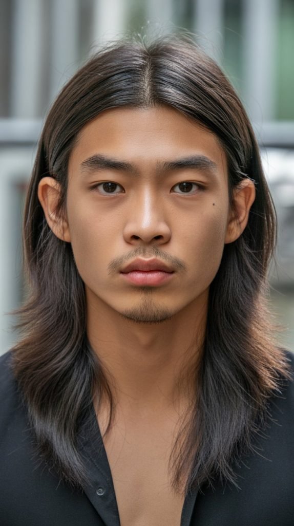 Long Straight Asian Hair