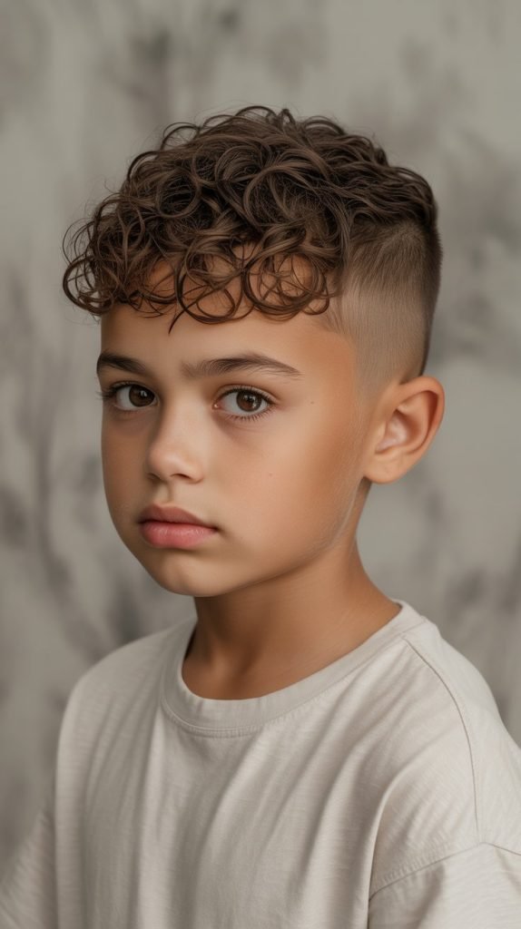 The Curly Caesar Cut