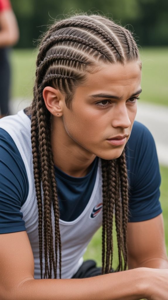 Long Hair with Braids