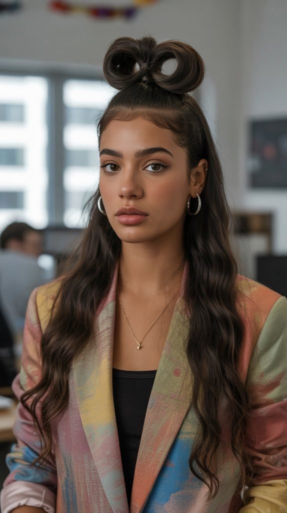 24. The Bubble Ponytail