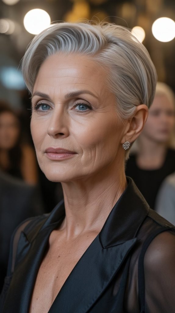 The Slicked-Back Pixie