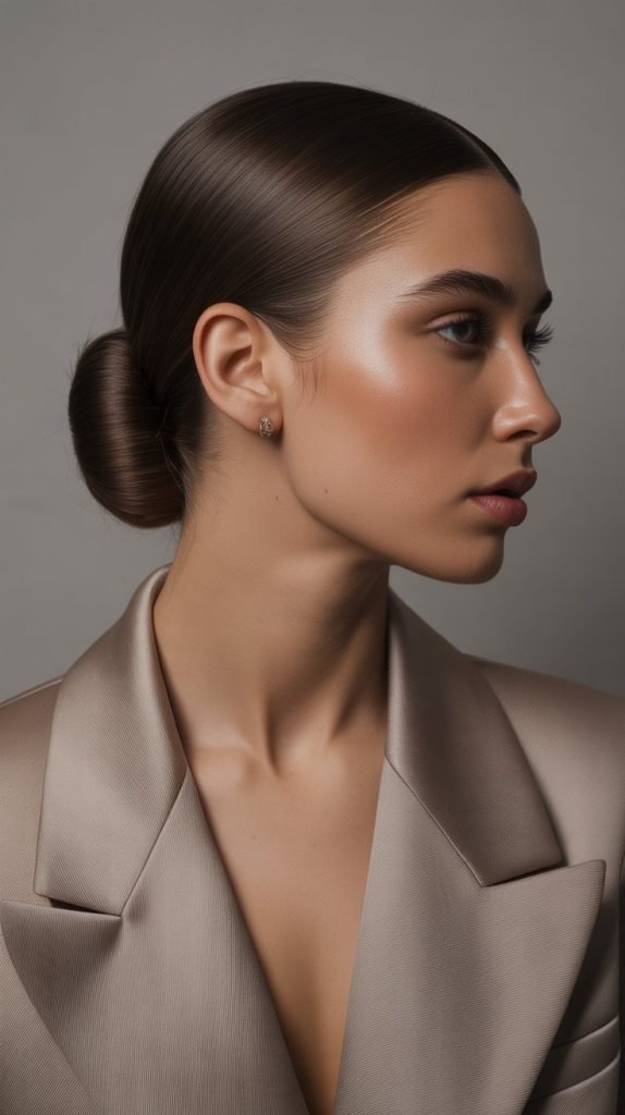 Low Sleek Bun