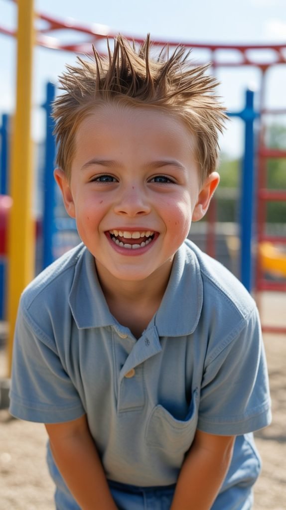 Short and Spiky All Over