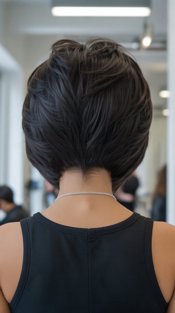 31. Stacked Bob with Extreme Volume