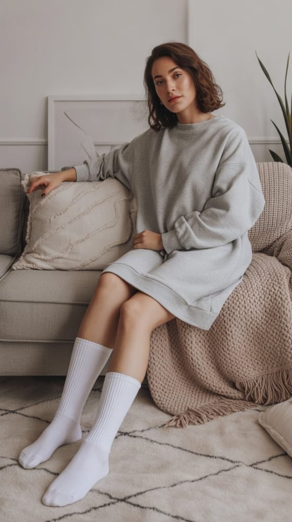  Sweatshirt Dress