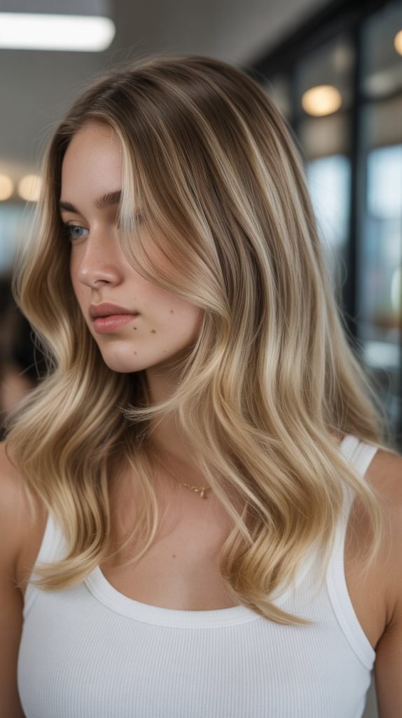 24. Babylights Blonde Balayage