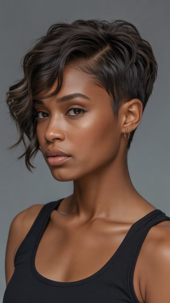 Asymmetrical Cut