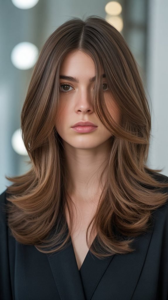 Long Hair with Blended Layers