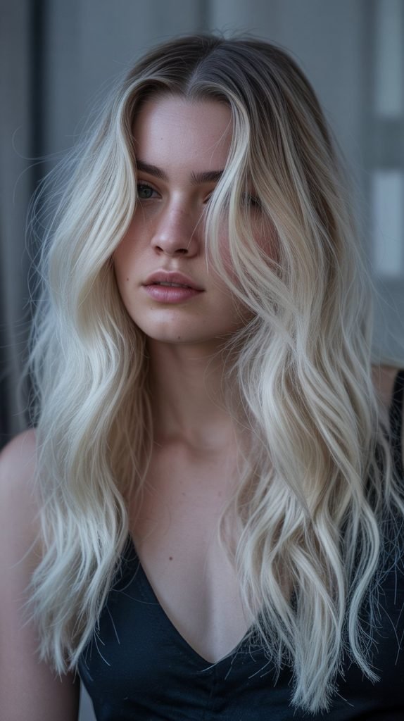 7. Platinum Blonde Highlights