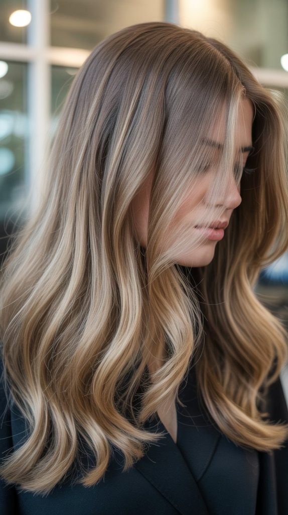 12. Bronde (Blonde + Brown) Blend