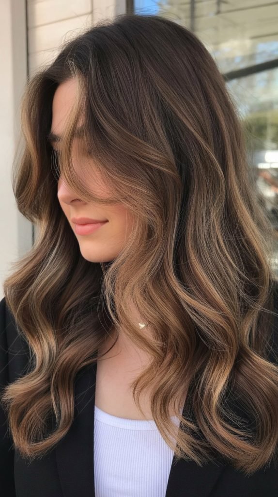 7. Caramel Peekaboo Highlights