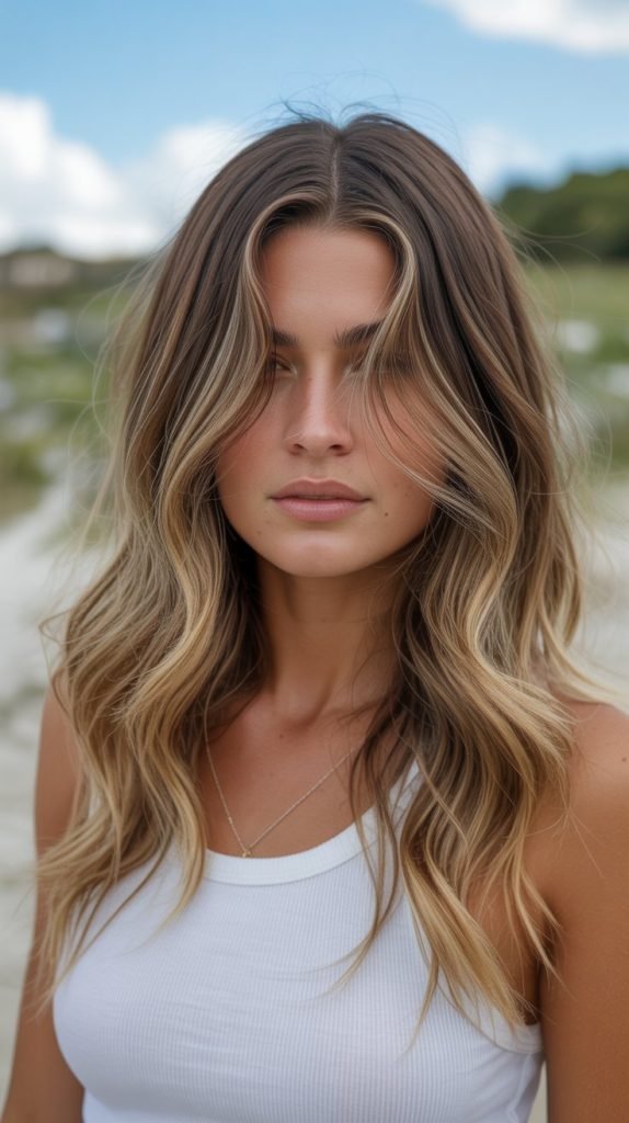 29. Beachy Blonde Balayage