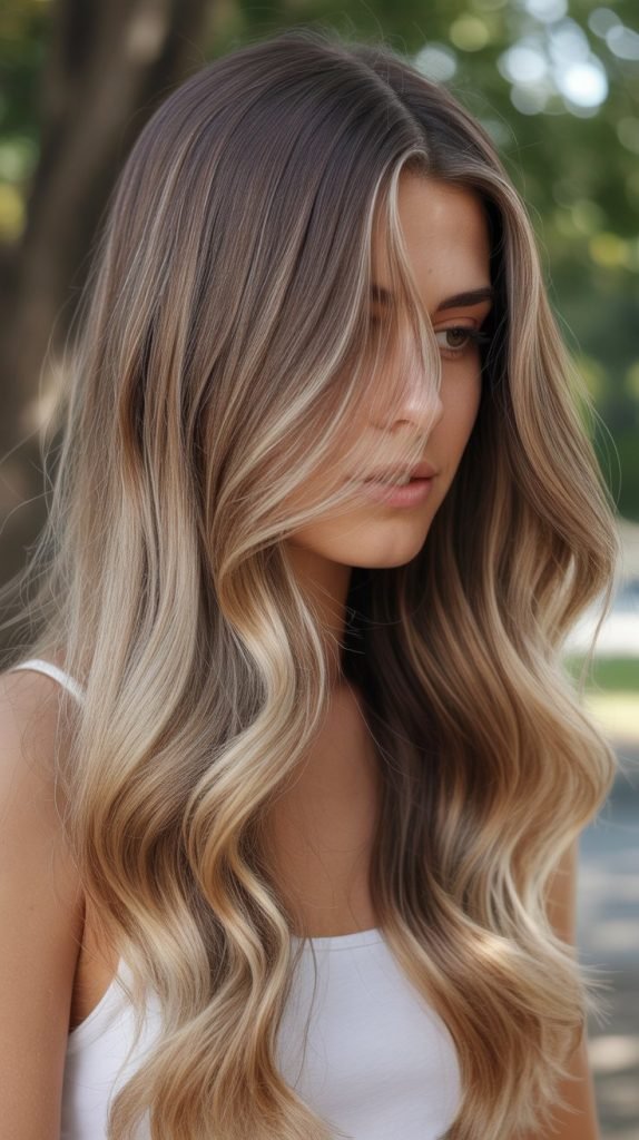 9. Beige Blonde Balayage