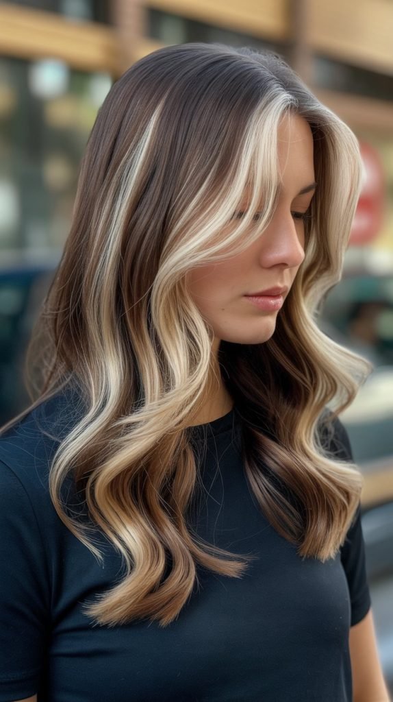 23. Blonde Highlights with Dark Lowlights