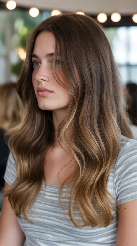 26. Blonde Balayage with Babylights