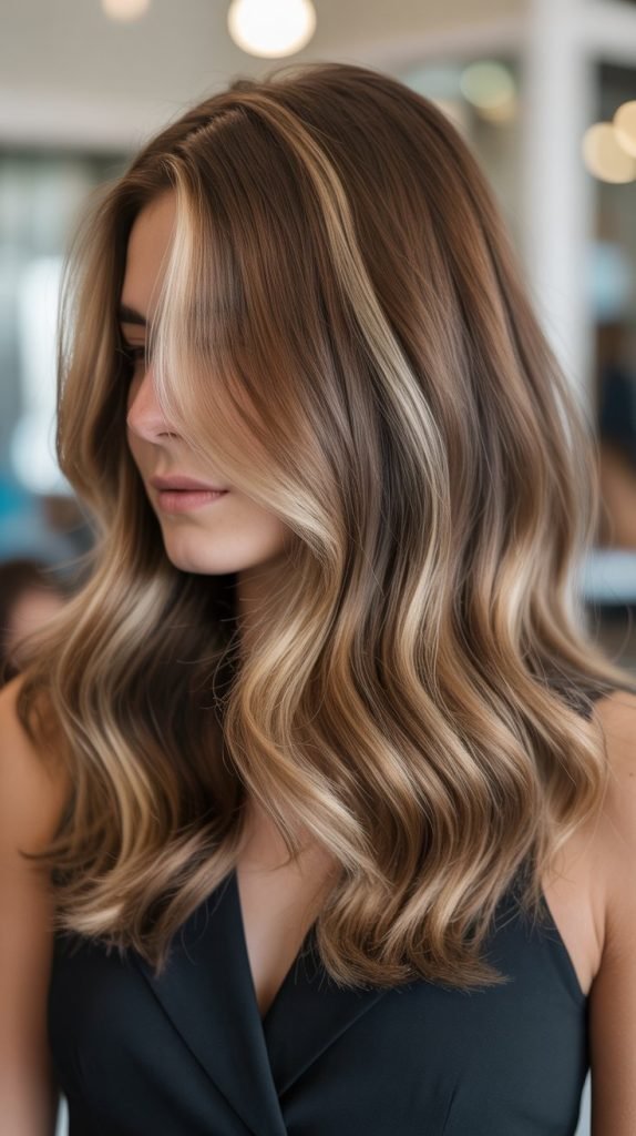 32. Golden and Ash Blonde Mix