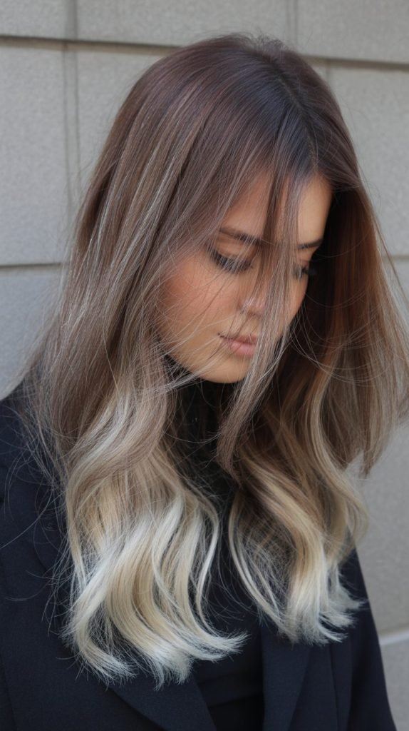11. Icy Blonde Peek-A-Boo Highlights
