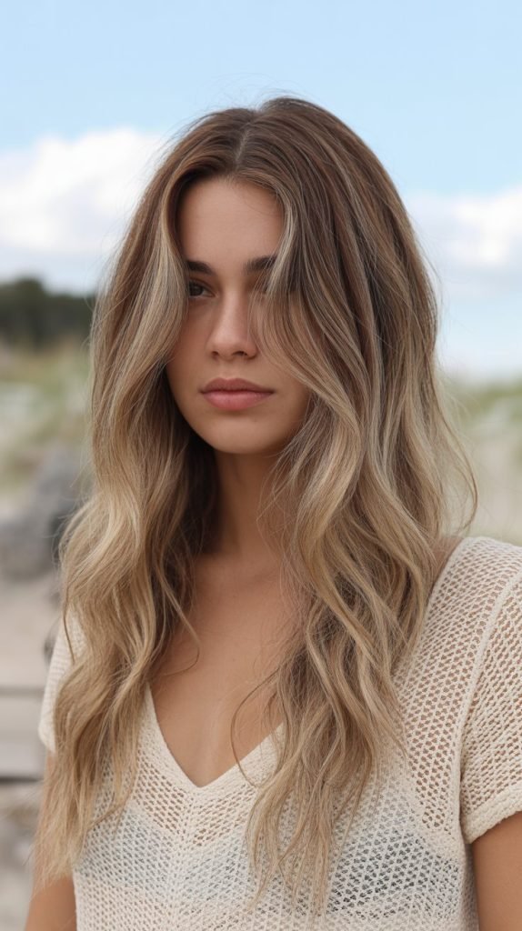 17. Sandy Blonde Balayage