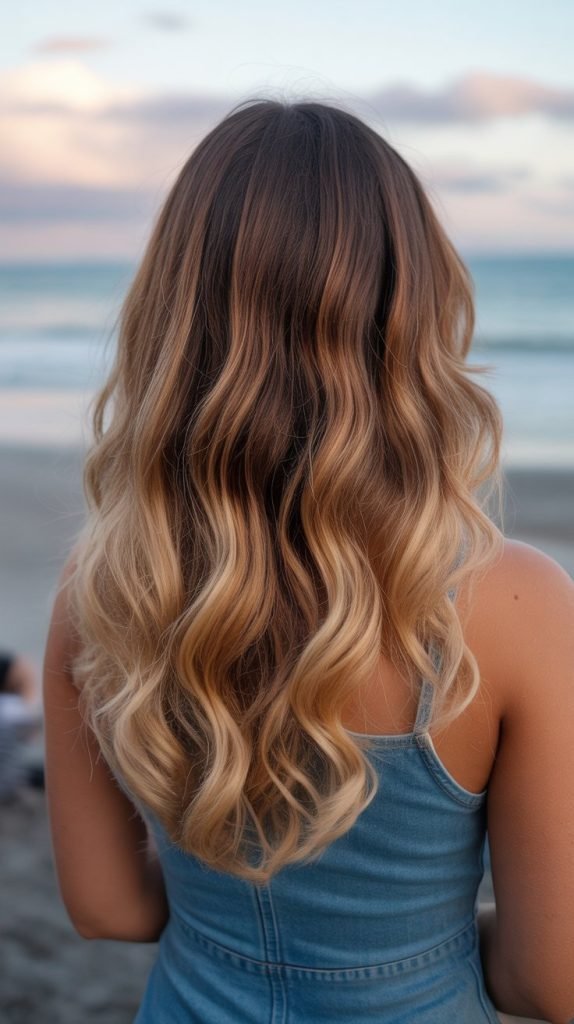7. Golden Blonde Ombre