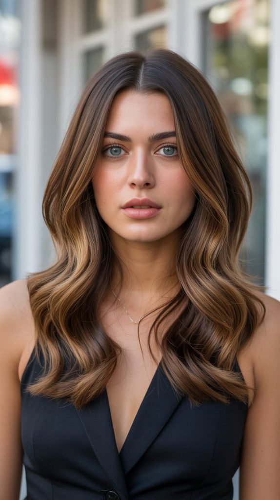 21. Dimensional Caramel Highlights for All Seasons