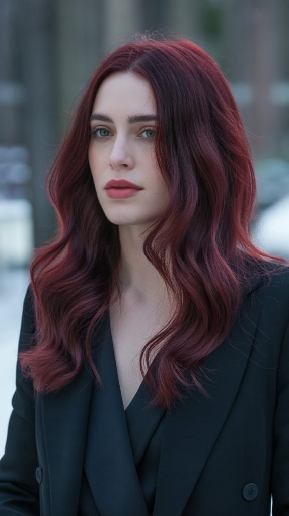 Burgundy Brunette Fusion