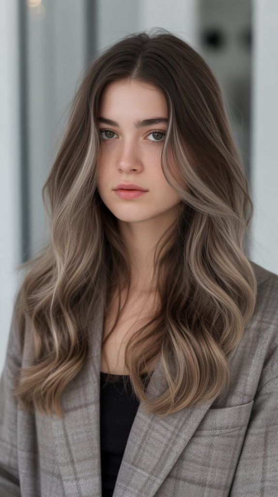 Taupe Brunette Balayage