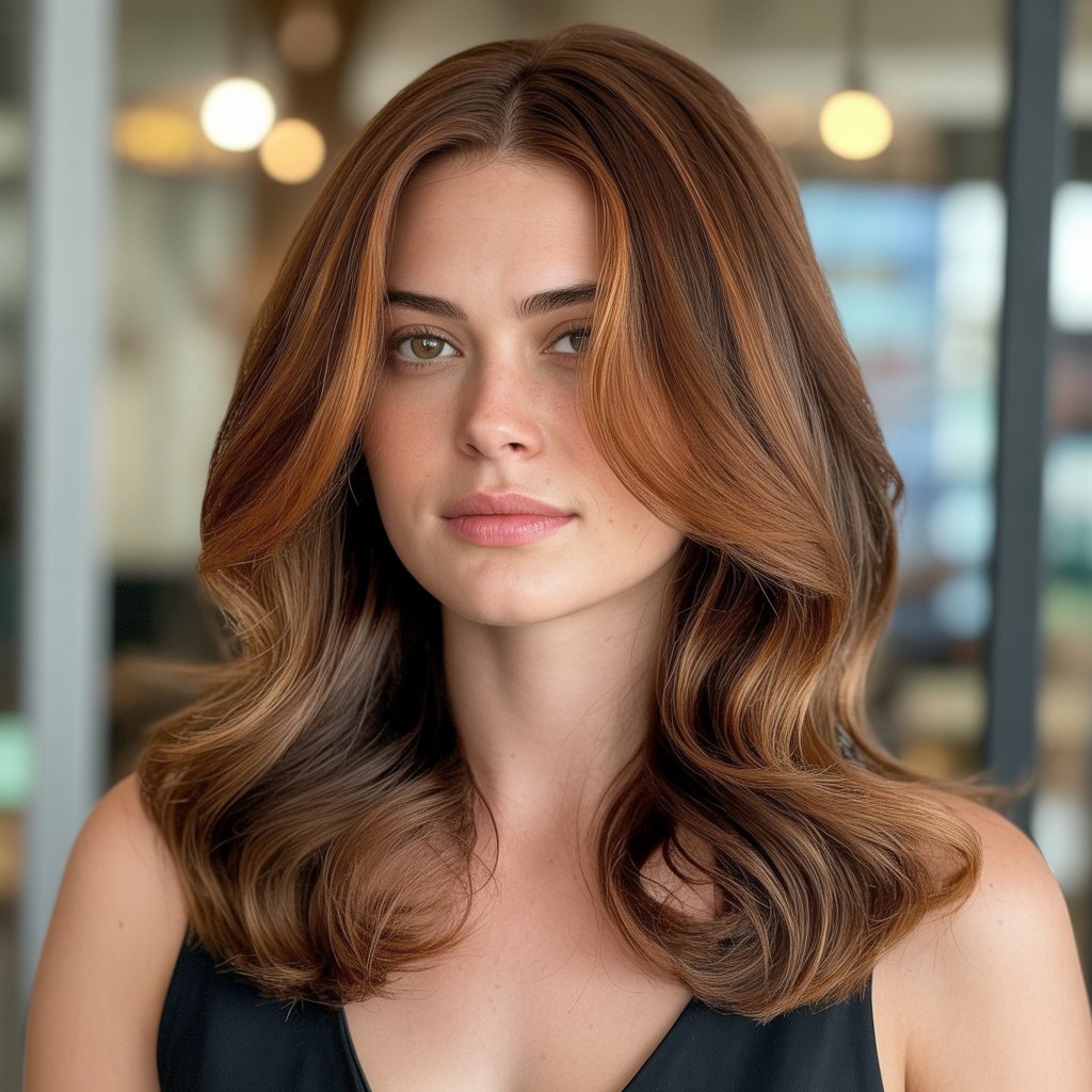 10. Chestnut Brown with Copper