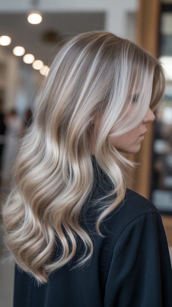 19. Cool Blonde Balayage