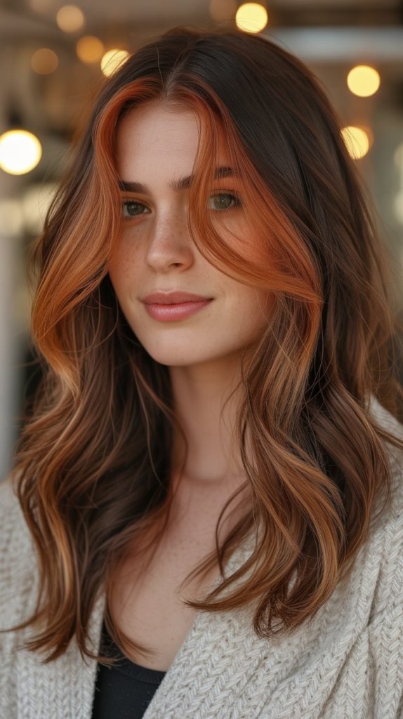 18. Copper Blonde Highlights