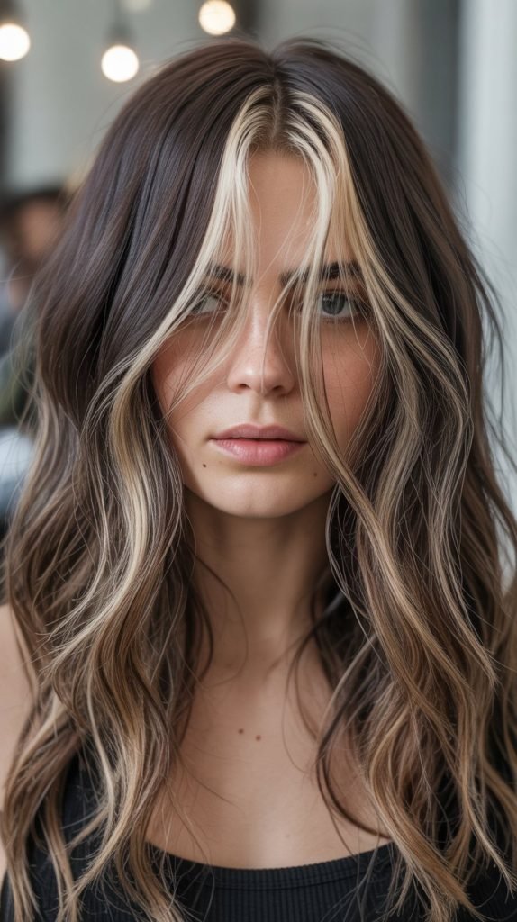 26. Streaky Blonde Highlights