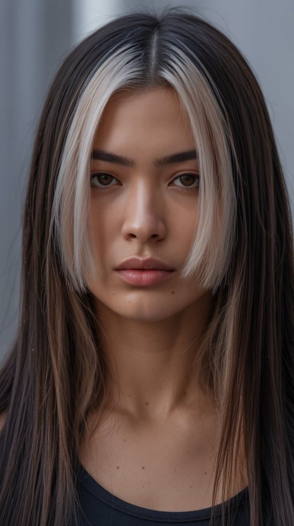 3. Ash Blonde Face-Framing Highlights