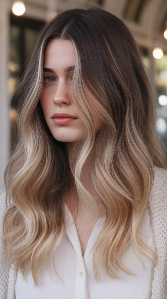 13. Champagne Blonde Balayage