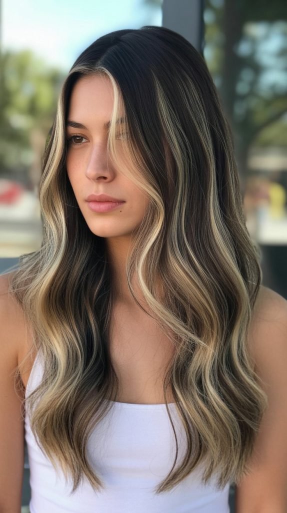 24. Blonde Babylights Balayage