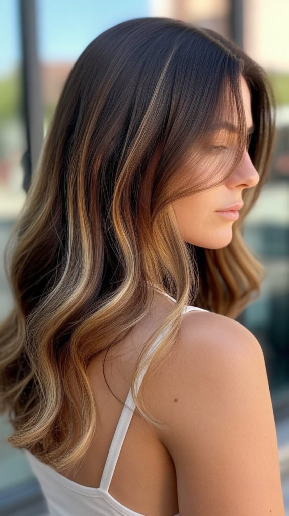 1. Classic Golden Blonde Highlights